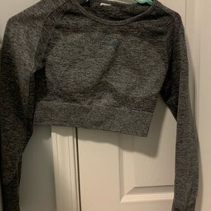 Gymshark flex long sleeve crop top